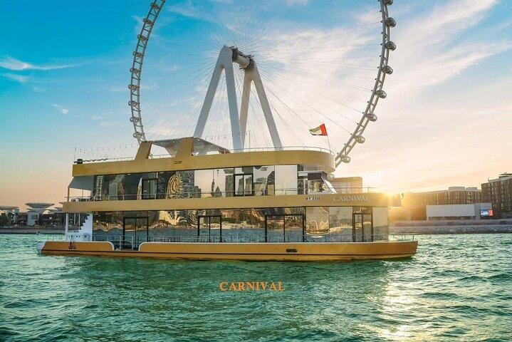 Dubai Marina Luxury Dinner Cruise with Buffet, Live Entertainment