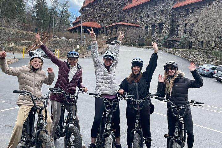 Guided Asheville E-bike Tour of River Arts, Mountains and Murals