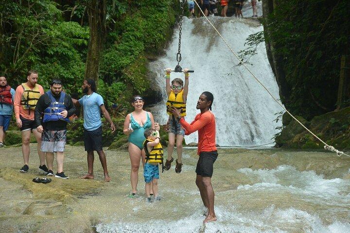 Blue Hole, River Tubing, and Lunch from Montego Bay and Falmouth