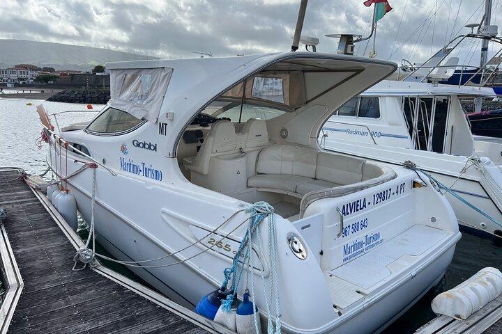 Boat trip and fishing southeast of Terceira Island 4h max. 6px