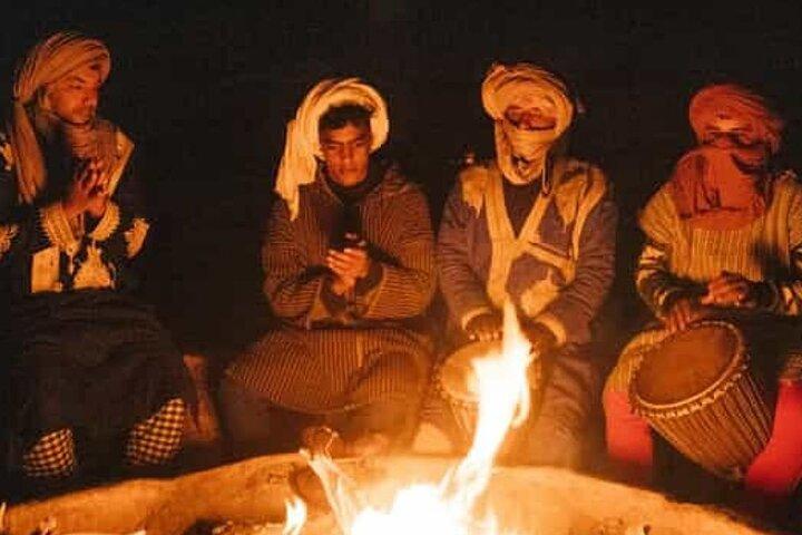 Overnight desert & dinner show with camel ride with Quad bike