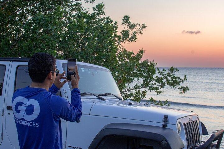 Private Jeep or Buggy Tour Snorkeling Maya Park and Tacos