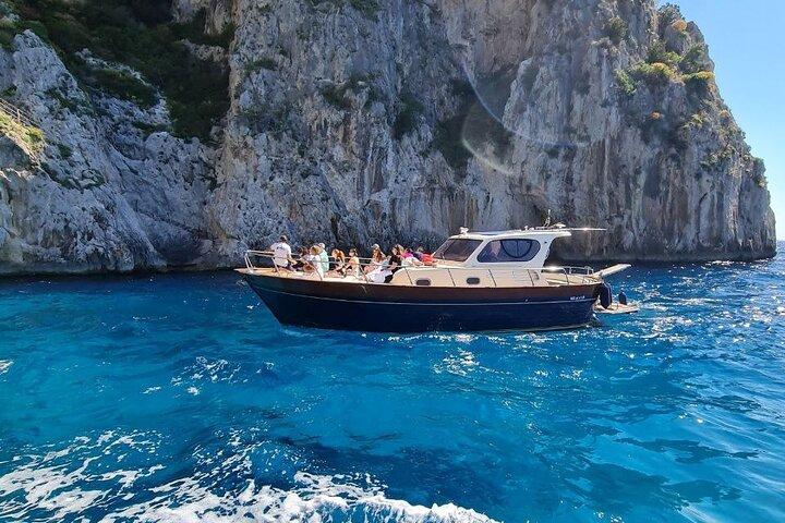 Sorrento: Capri Small-Group Boat Tour with Swim & 4 hour ashore