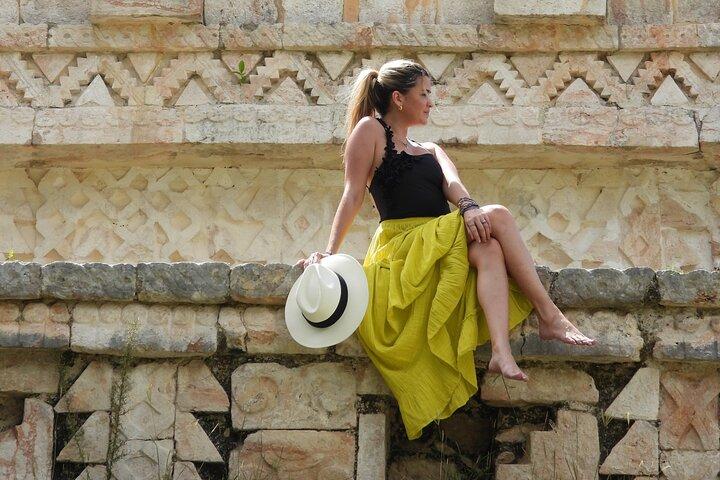 Private Tour Kabah & Uxmal Ruins with Mayan Hieroglyph Workshop