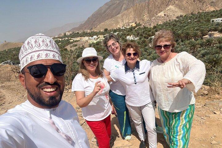 Group Tour to Nizwa Fort & Souk -Birkat Al Mouz -Jebel Akhdar