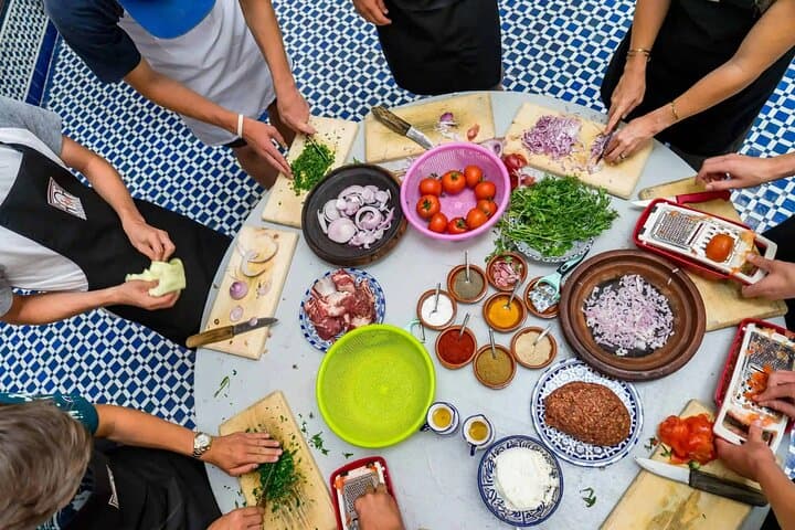 Moroccan Cooking Class with Lunch in a Traditional Riad in Fez