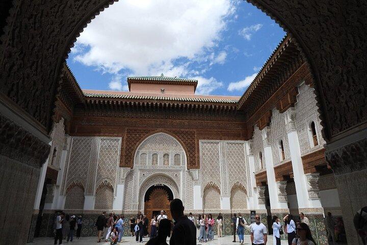 Marrakech: Madrasa Ben Youssef, Secret Garden & Souks