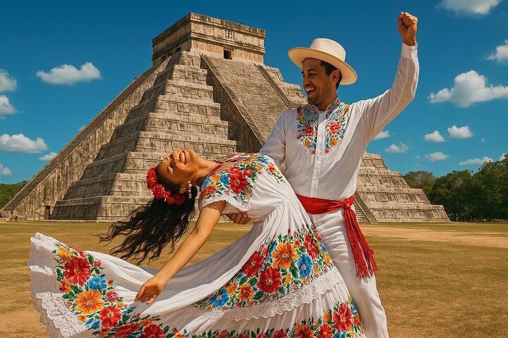 5x1: Chichen Itza + Suytun & Ikkil Cenote + Buffet + Valladolid