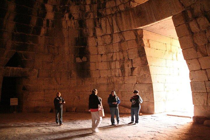 Ancient Corinth, Mycenae & snorkelling in sunken city private