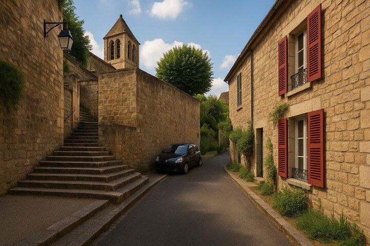 Auvers-sur-Oise: Van Gogh Self guided walking tour with an APP