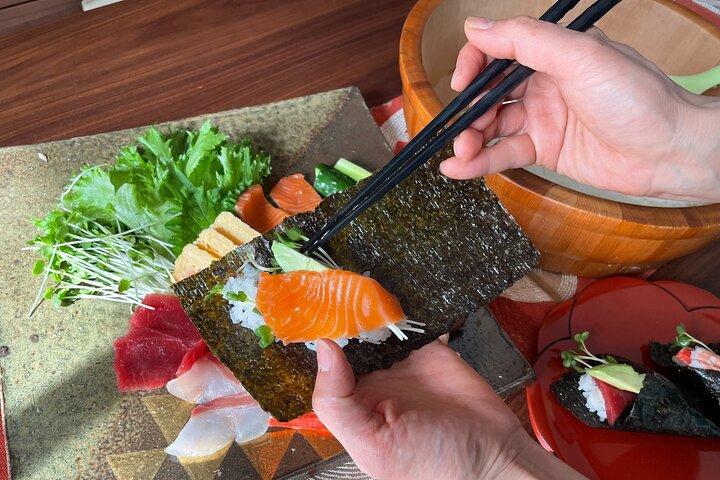 Japanese Cooking Class near Tokyo Tower with Food Tasting