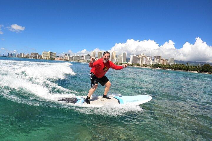 Family, Private & Group Surf Lessons w/ Waikiki Courtesy Shuttle