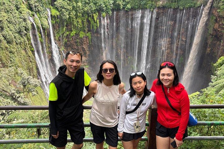 Private Day Tour Tumpak Sewu Waterfall and Gua Tetes