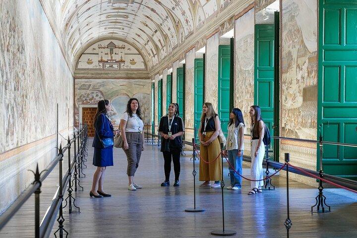 Escorial Monastery and the Valley of the Fallen from Madrid