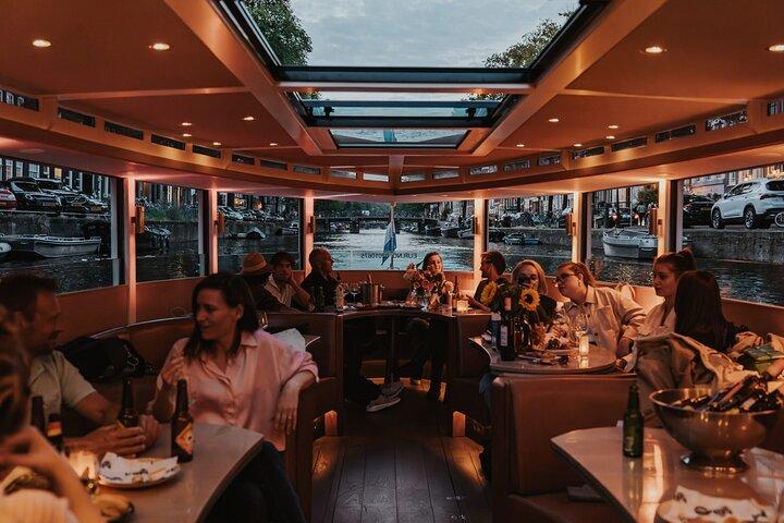 Amsterdam Small-Group Evening Canal Cruise Including Wine, Craft Beer, Cheese
