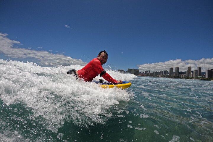 Family, Private & Group Bodyboard Lessons in Waikiki