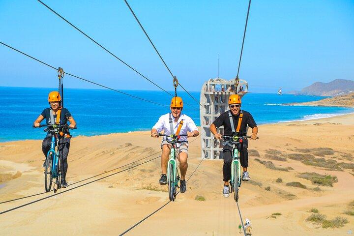 Beach Camel Ride and Sky Bike in Cabo