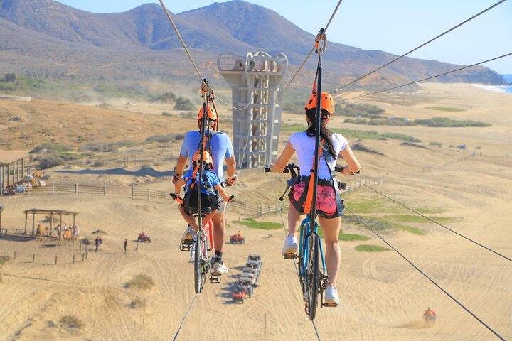 Beach Camel Ride and Sky Bike in Cabo