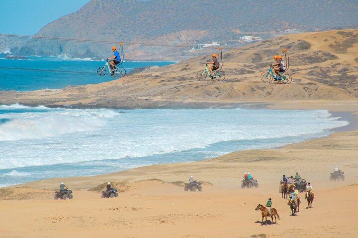 Combo Horseback Ride and Sky Bike in Cabo