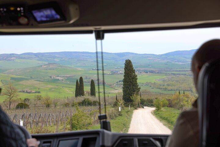 Private Brunello Wine Safari and Val d'Orcia Tour from Florence