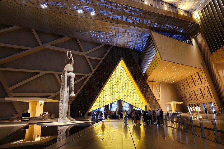 Cairo to Giza Tour to Pyramids, GEM, Old Cairo and Expert Guide