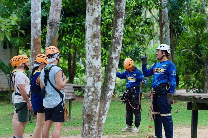 Samui Zipline Adventure with Transfer service