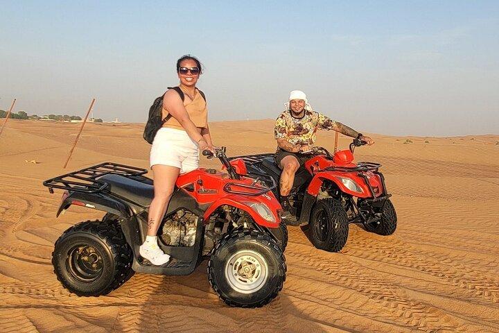 Evening Desert Safari with BBQ Dinner and 30 min Quad Bike
