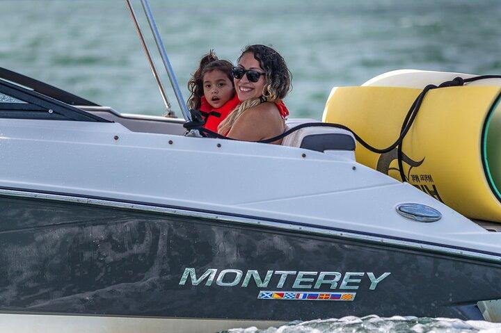 Fun Boat Rental with Captain in Miami Beach - up to 6 people