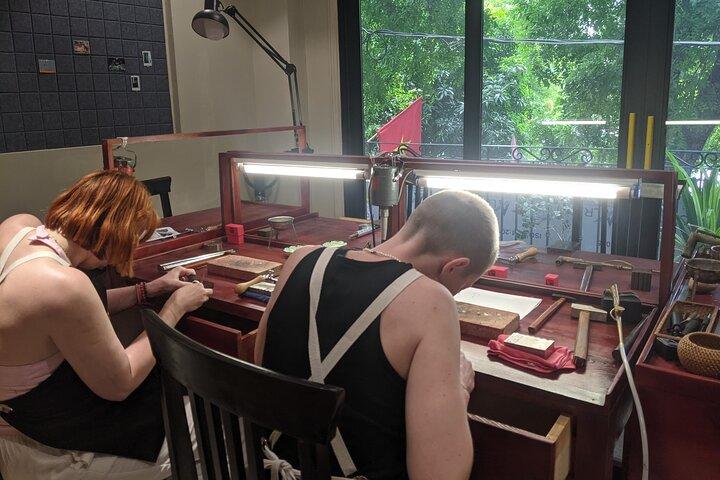 Hanoi Unique Silver RING/PENDANT... Making Workshop