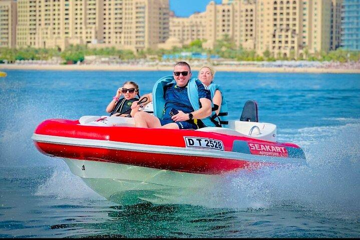 60 min Amazing Dubai Self-Drive Boat Tour