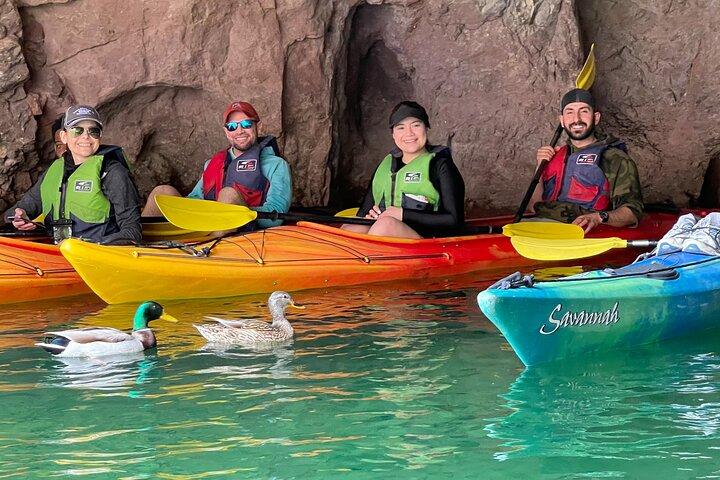 Emerald Cave Kayak Tour with Las Vegas Shuttle – Colorado River