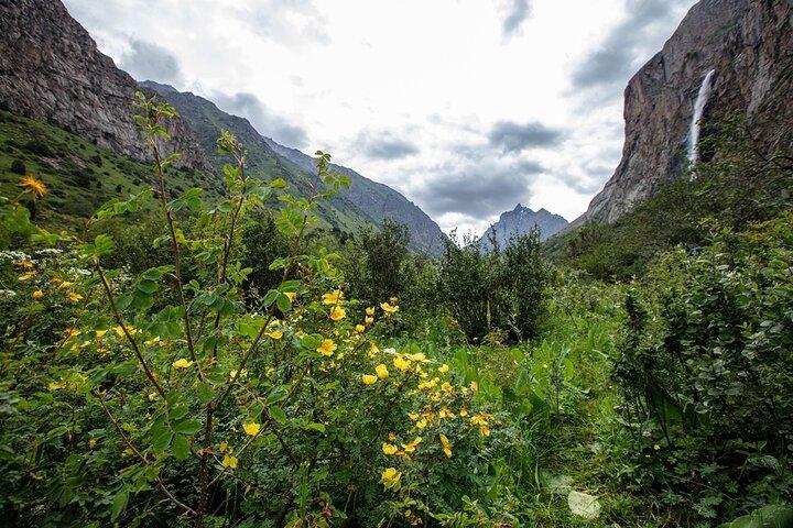 Belogorka Waterfall Day Trip from Bishkek Private Eco Tour