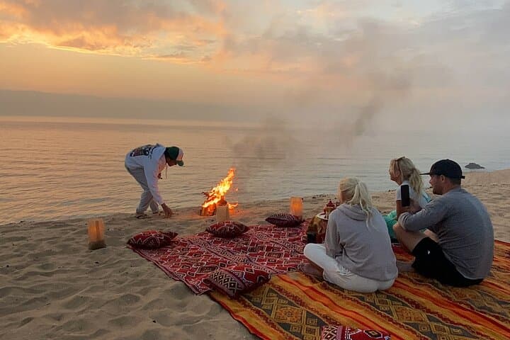 Moroccan Dinner Under the Stars in Agadir Dunes + Sandboarding