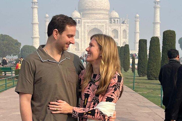 Private Taj mahal ( Sunrise/sunset ) Agra Overnight Tour