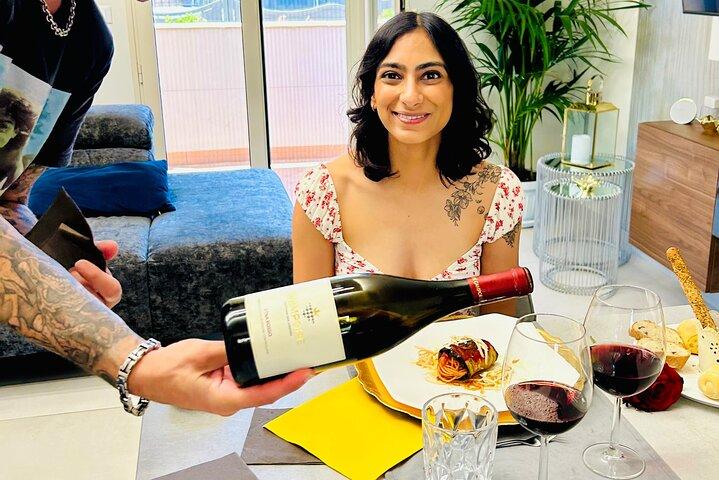 Etna Wine and Food Tasting in an Sicilian Home in Taormina
