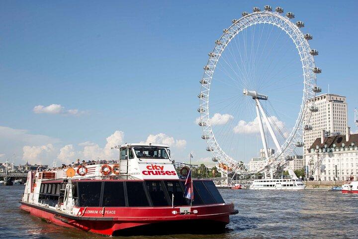London Eye Ticket, Big Bus Hop-on Hop-Off Tour & Thames Cruise