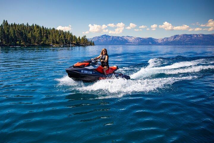 Jet Ski Rental Thrills on Zephyr Cove's Water