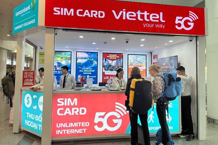 30 Days Unlimited 4G/5G Data Vietnam eSIM and Physical Card