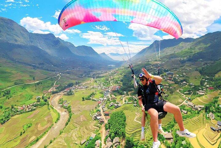 Sapa Highest Paragliding Adventure with Pickup & Drop-off
