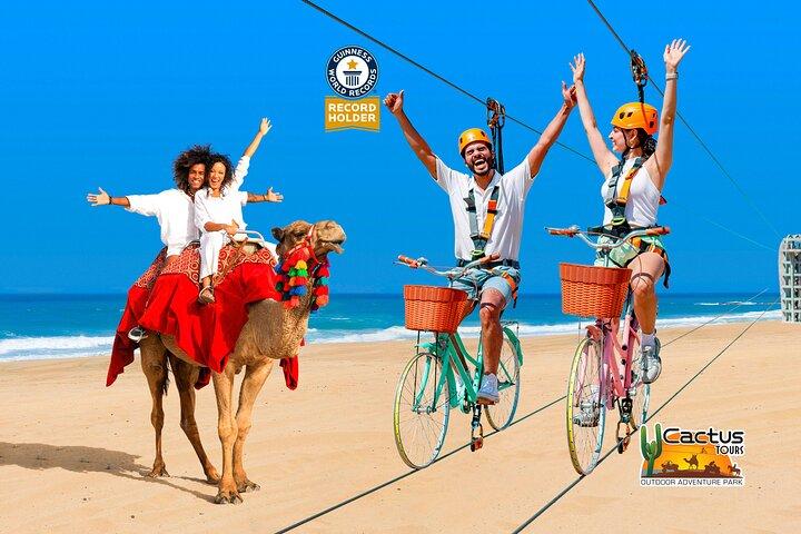 Beach Camel Ride and Sky Bike in Cabo