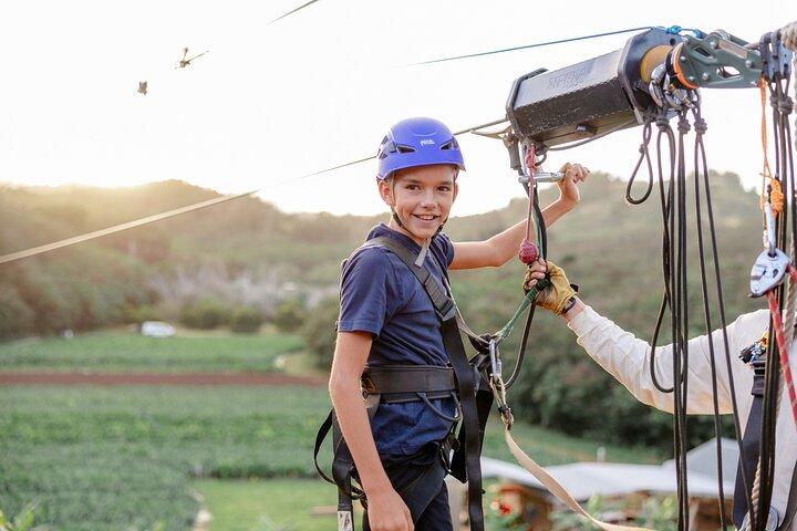 Oahu's North Shore: 8-Line Zipline Adventure