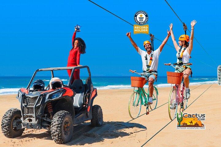Beach UTV and Sky Bike Combo in Cabo