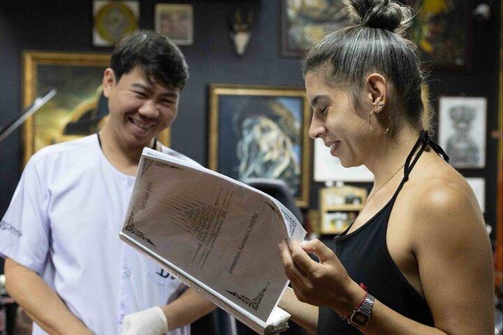Traditional Thai Tattoo Experience with Ceremony
