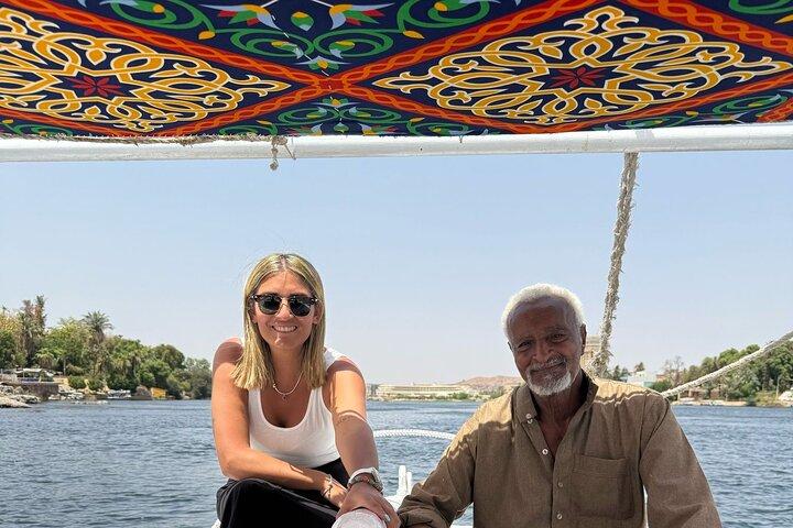 Aswan Nile Fellucca Sailling Around Elephantine Island, Visit Botanical Garden