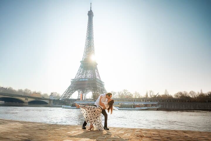 Paris Group Photoshoot with 30 Professional Photos