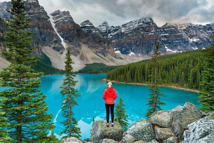 Moraine Lake Banff Town Lake Louise Johnston Canyon