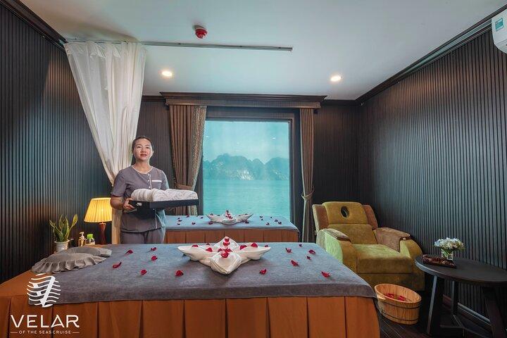 Hanoi: Ha Long & Lan Ha Bay 2-Day Velar Cruise with Balcony Cabin