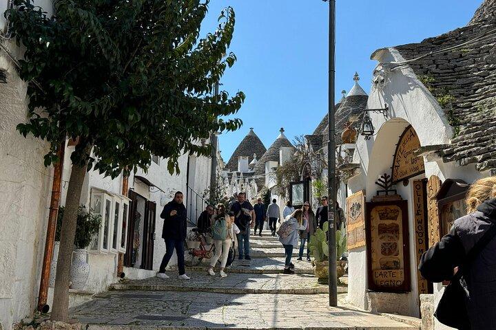 Day Trip to Alberobello and Matera from Bari with shared transfer