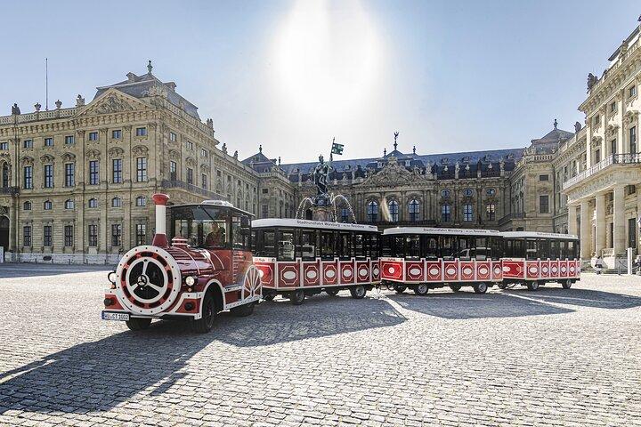 City tour through Würzburg with the Bimmelbahn