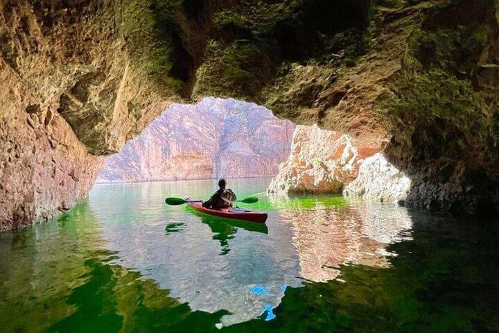 Emerald Cave Kayak Tour with Las Vegas Shuttle – Colorado River